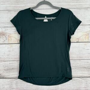 On Cloud Active-T Breathe Open Back Running Shirt Womens XS Green